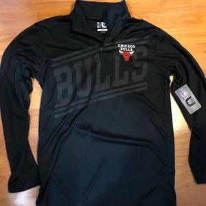 Bulls Zip Up Sweater